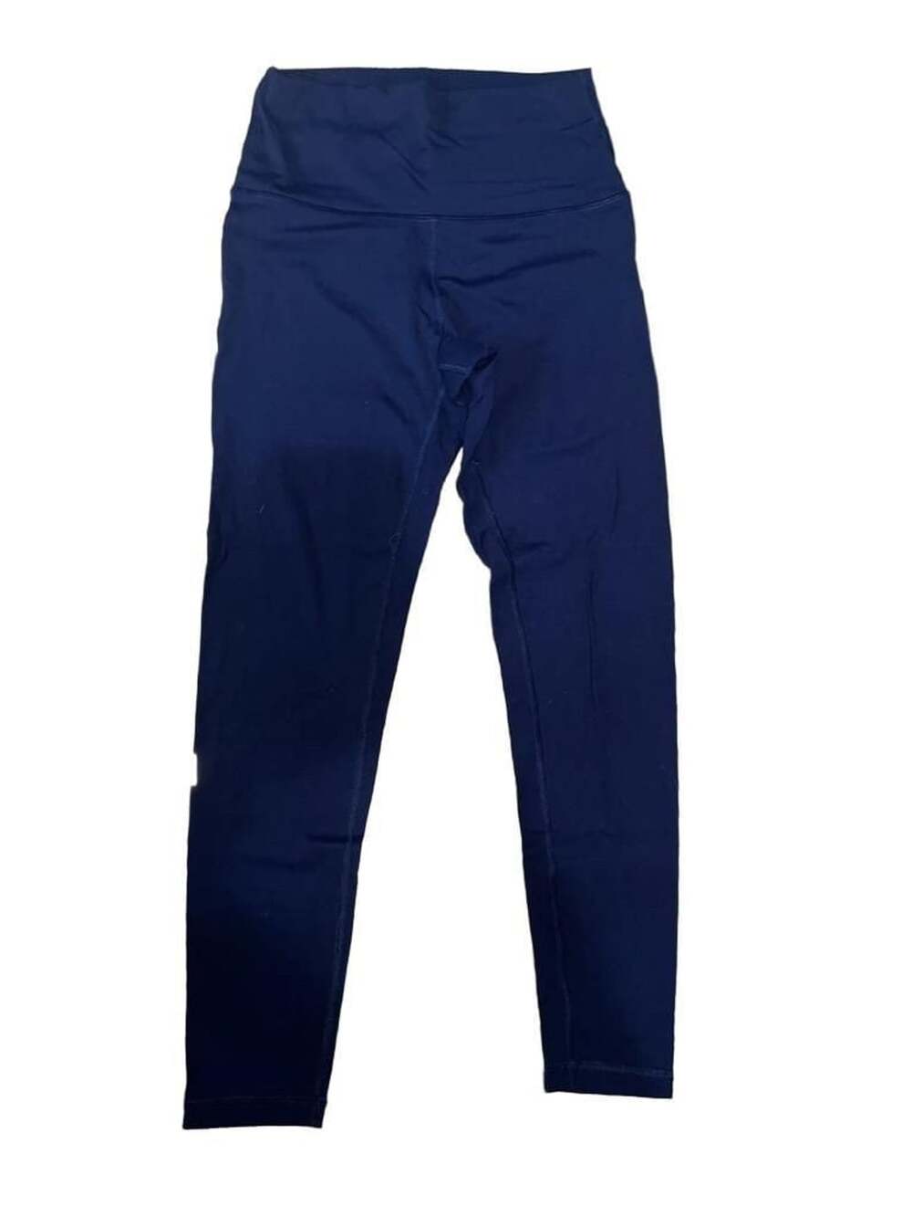 FLEO Navy Blue High-Rise Athletic Yoga Leggings Size M